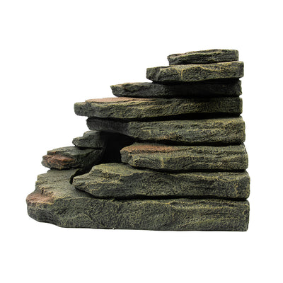 Corner rock 2 XL - 33x33x24cm grey