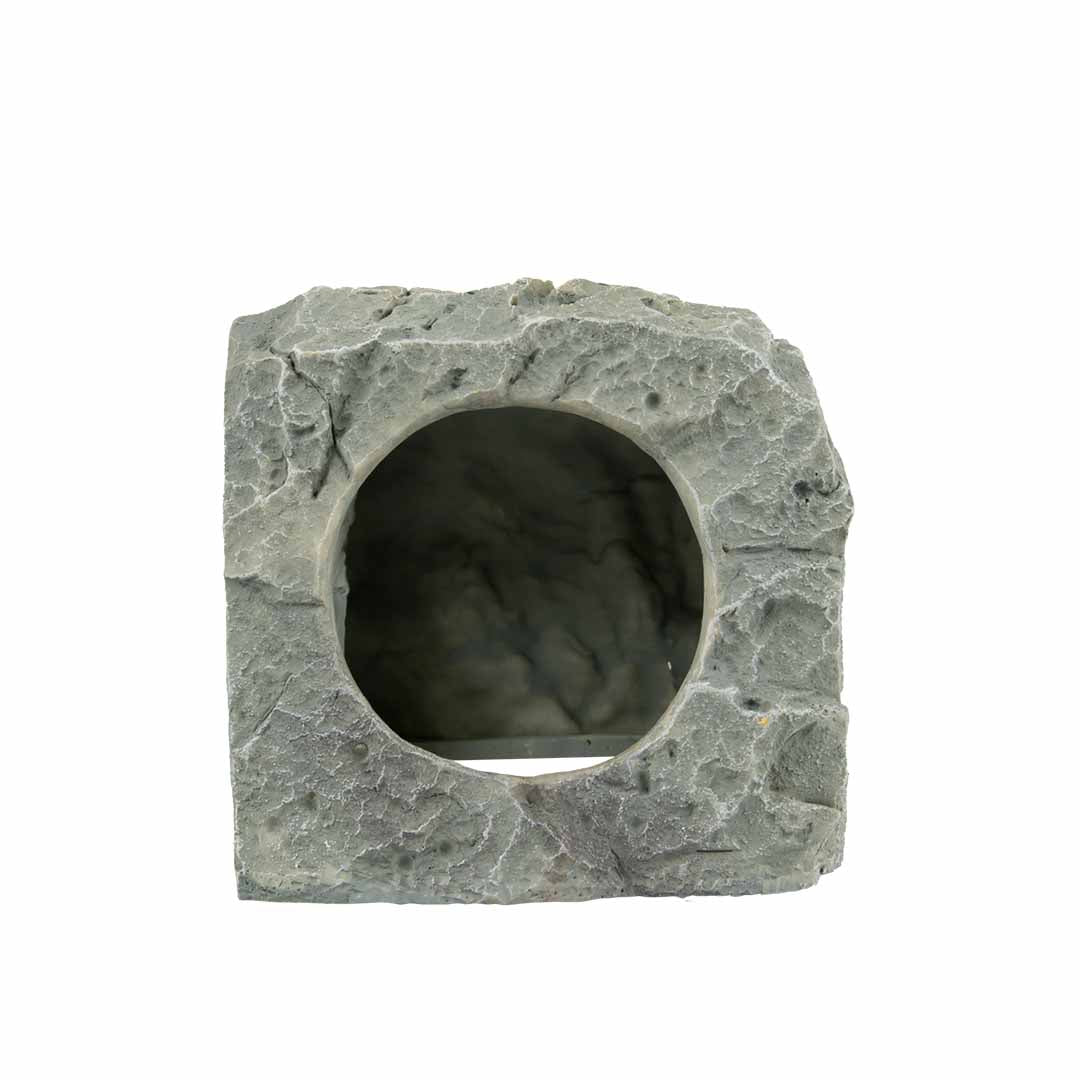 Breeding cave rock M - 21x10,5x10cm grey