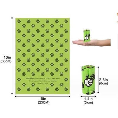 Epi Degradable Bag (Footprint Printing) 20 Rolls+Dispenser/Box