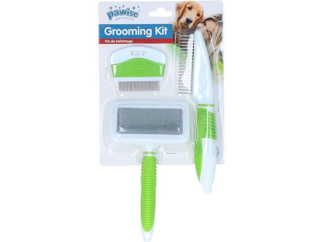 Pawise Pet Brush & Comb Set