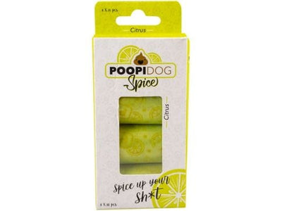 Poo Bags Spice Lime (4x15 Bags)