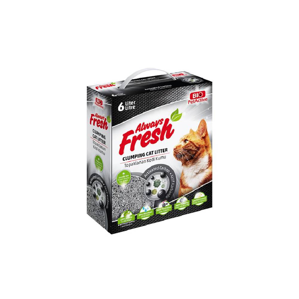 AlwaysFresh Activated Carbon (Clumping Cat Litter) 6L