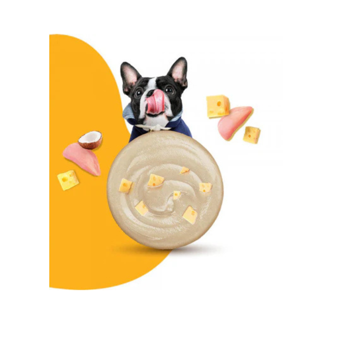 Moochie Mousse With Cheese 85G Pouch – Complete Wet Food for Dogs