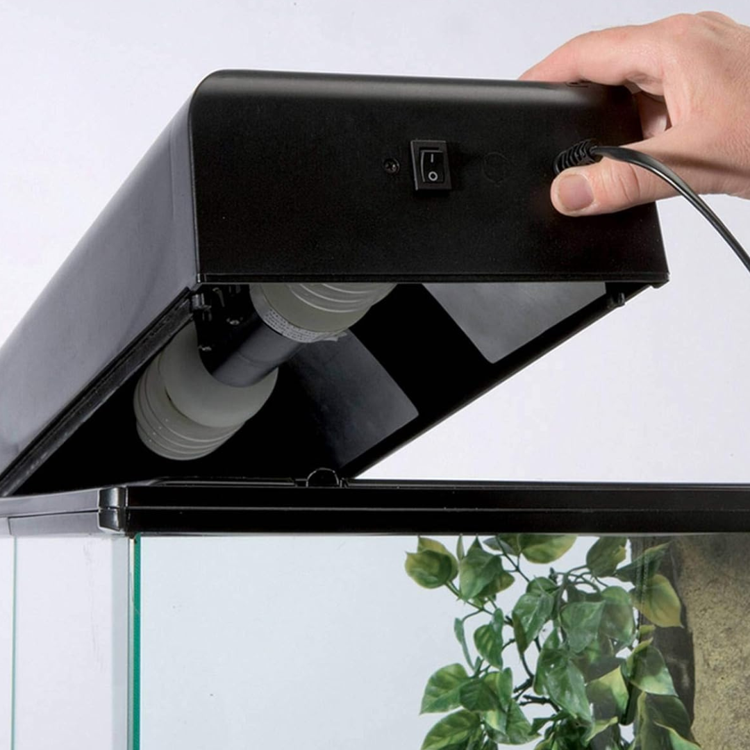 Exo Terra Compact Terrarium Top, Single Light Socket 30 cm