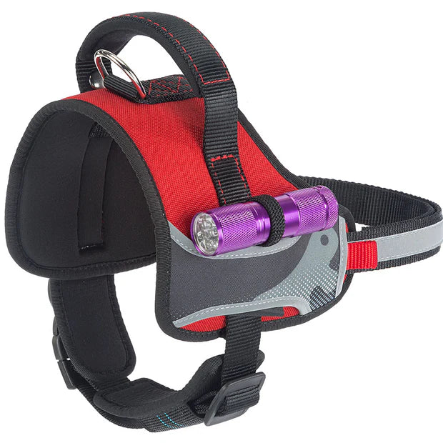 HERCULES P HI-TECH RED NYLON HARNESS