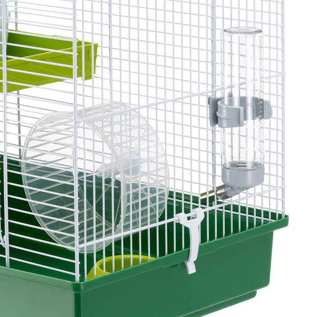 HAMSTER DUO WHITE CAGE