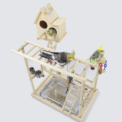 Happy Bird Toy For Wooden Standing 48×33.5×68cm