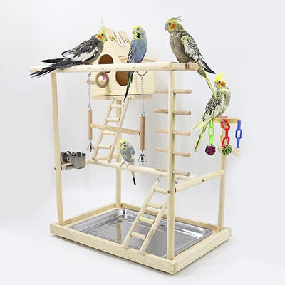 Happy Bird Toy For Wooden Standing 48×33.5×68cm