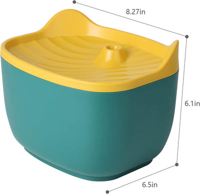 Home Air Yacht Cat Water Dispenser- Green
