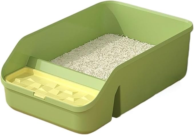 Square small semi-enclosed cat litter box 49*28*15