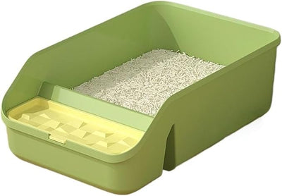 Square small semi-enclosed cat litter box 49*28*15