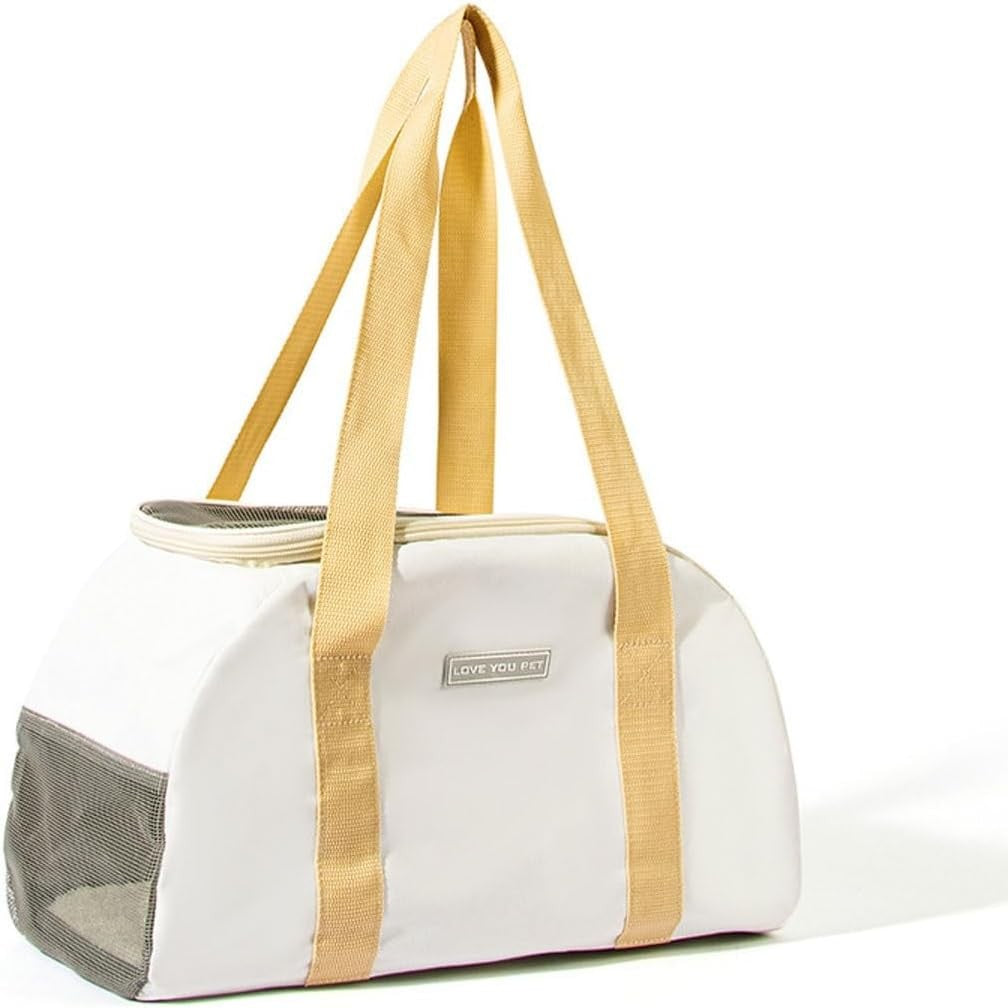 Portable Half-Circle Shoulder Bag (Yellow) 42*23*28cm
