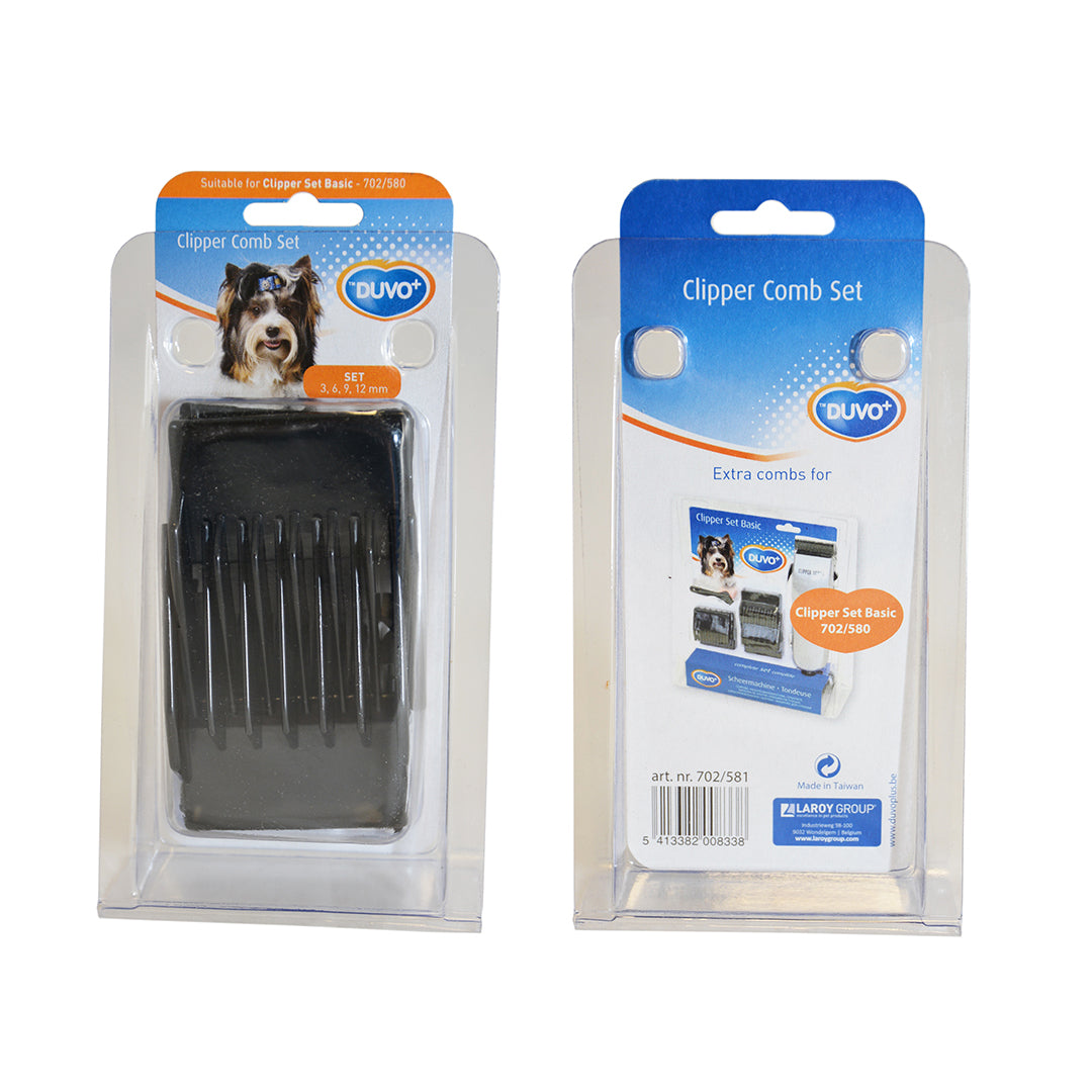 Clipper Comb Basic Set 3-6-9-12mm / Clipper 702/580