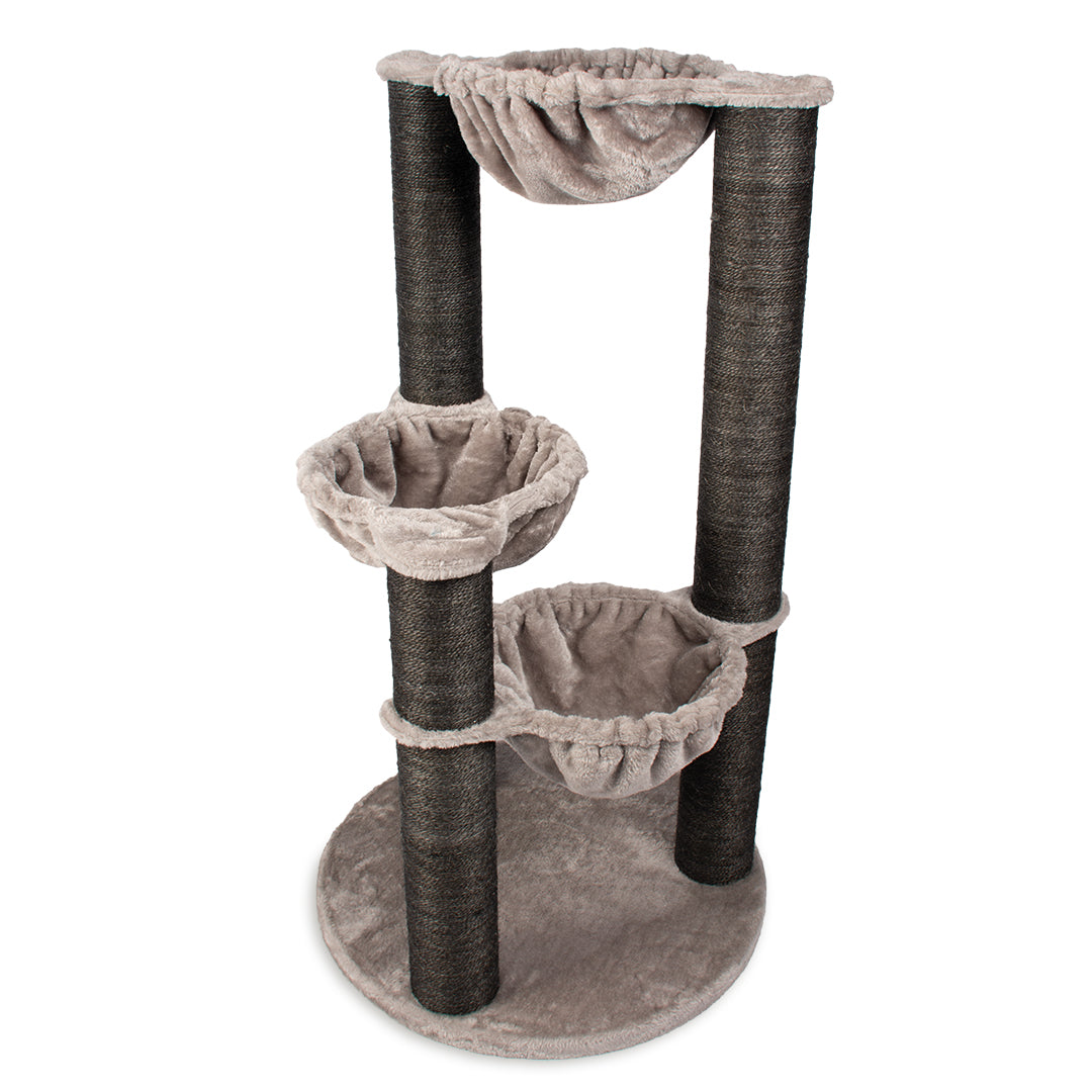Scratching post Blake 60x60x106cm black
