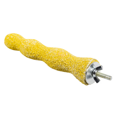 duvoplus Cement Bird Perch – Durable Perch for Beak Sharpening & Nail Care