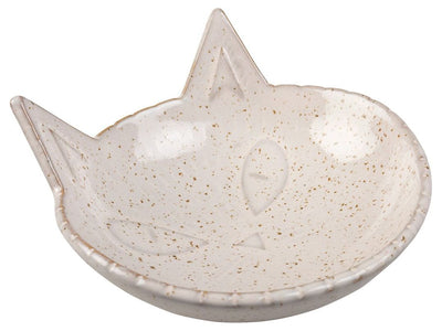 Feeding Bowl Stone Kitty Face 175Ml