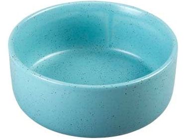 Feeding Bowl Stone Speckle Turquoise