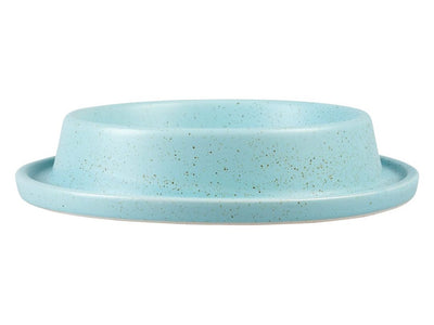 No-Spill Feeding Bowl Stone Speckle 430Ml