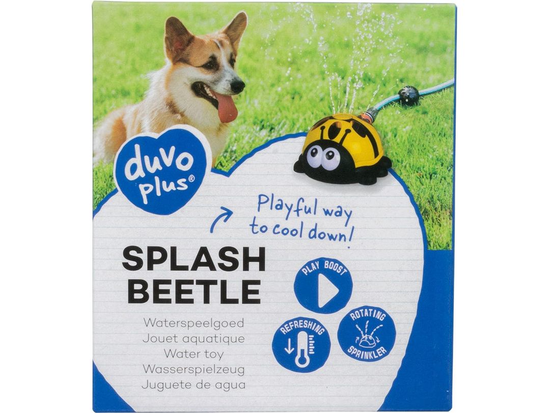 Splash beetle 16x14x7,5cm yellow/black