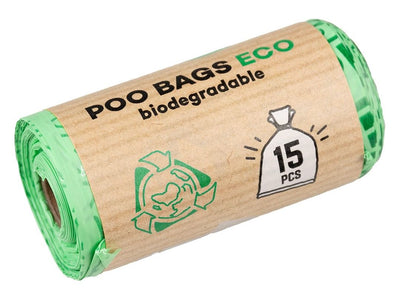 Poo bags True Bio 12x15st - 21,5x29cm