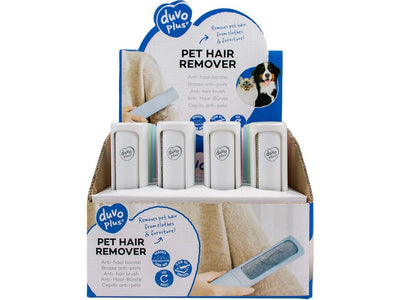 Pet hair remover, anti-hair brush 18,3x4,3x4,3cm - display mixed colors