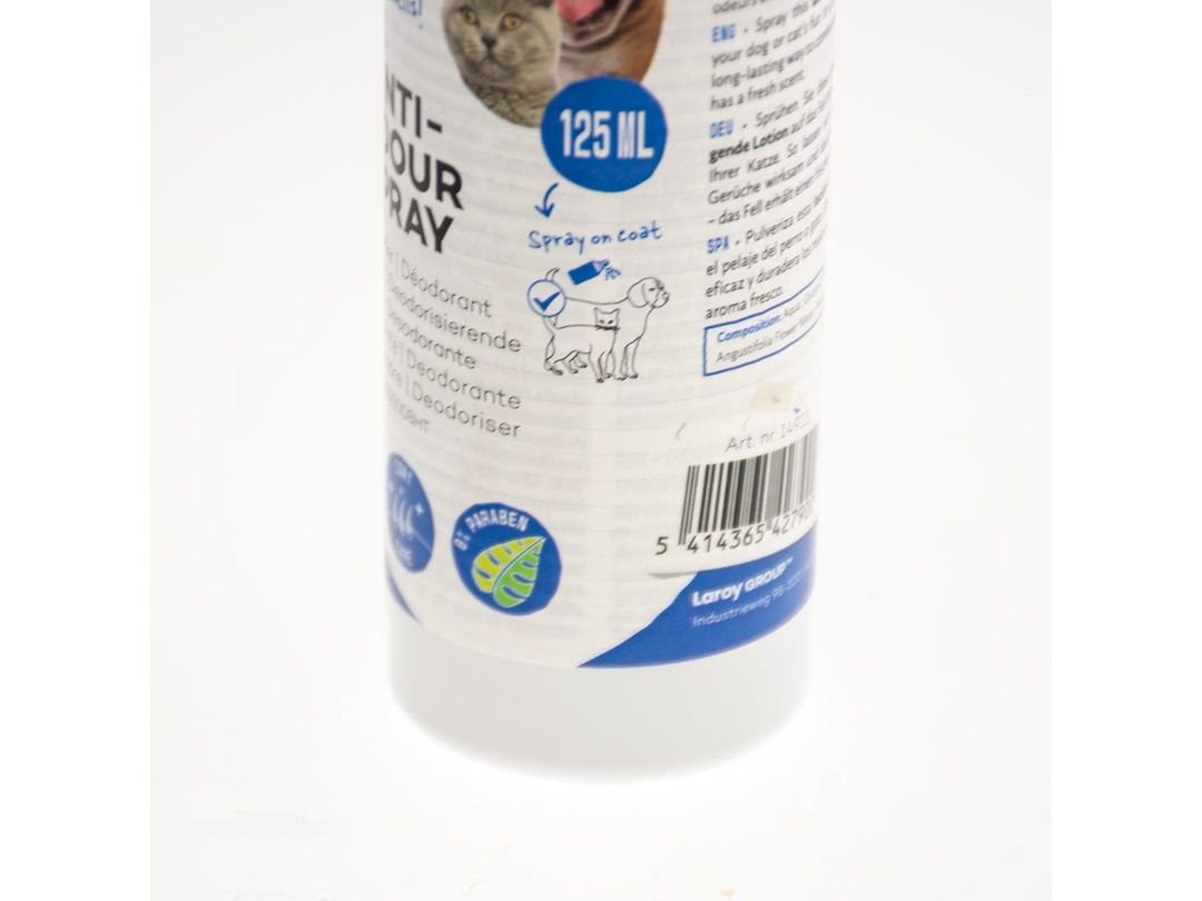 Anti-odour spray dog & cat 125ml