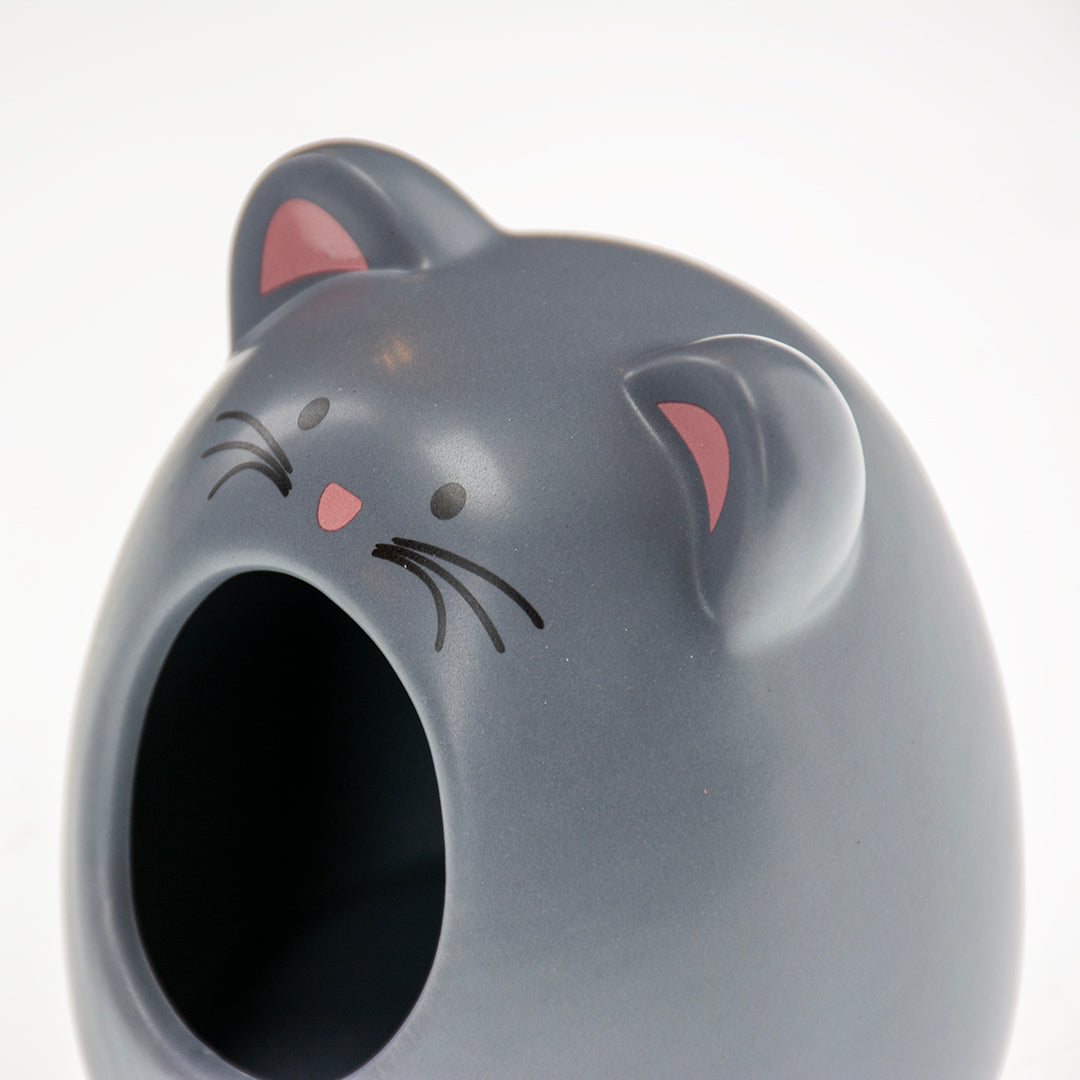 Small animal house Stone mouse 11x10x12cm grey