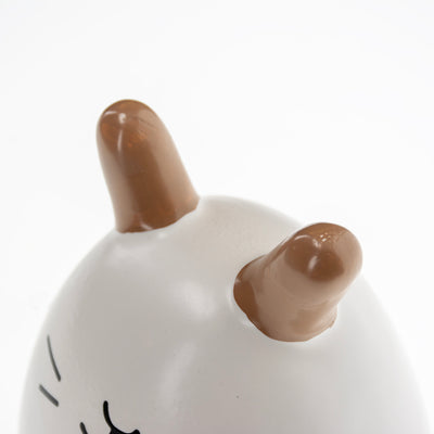 Small animal house Stone bunny 11x10x12cm white