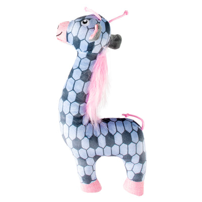 Plush Giraffe Retro 32x14x5cm Blue