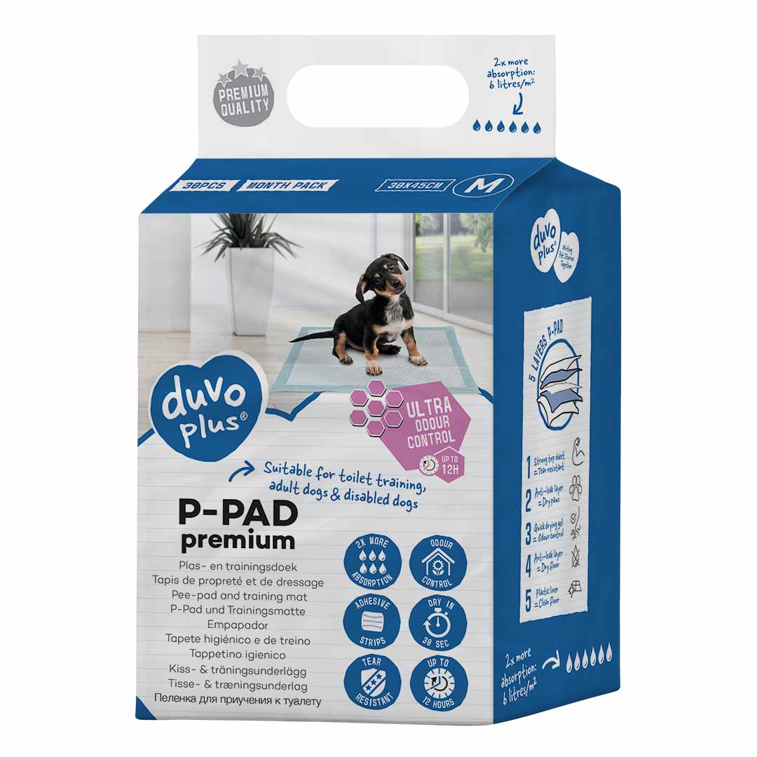 P-Pad premium odour control M - 30st - 30x45cm