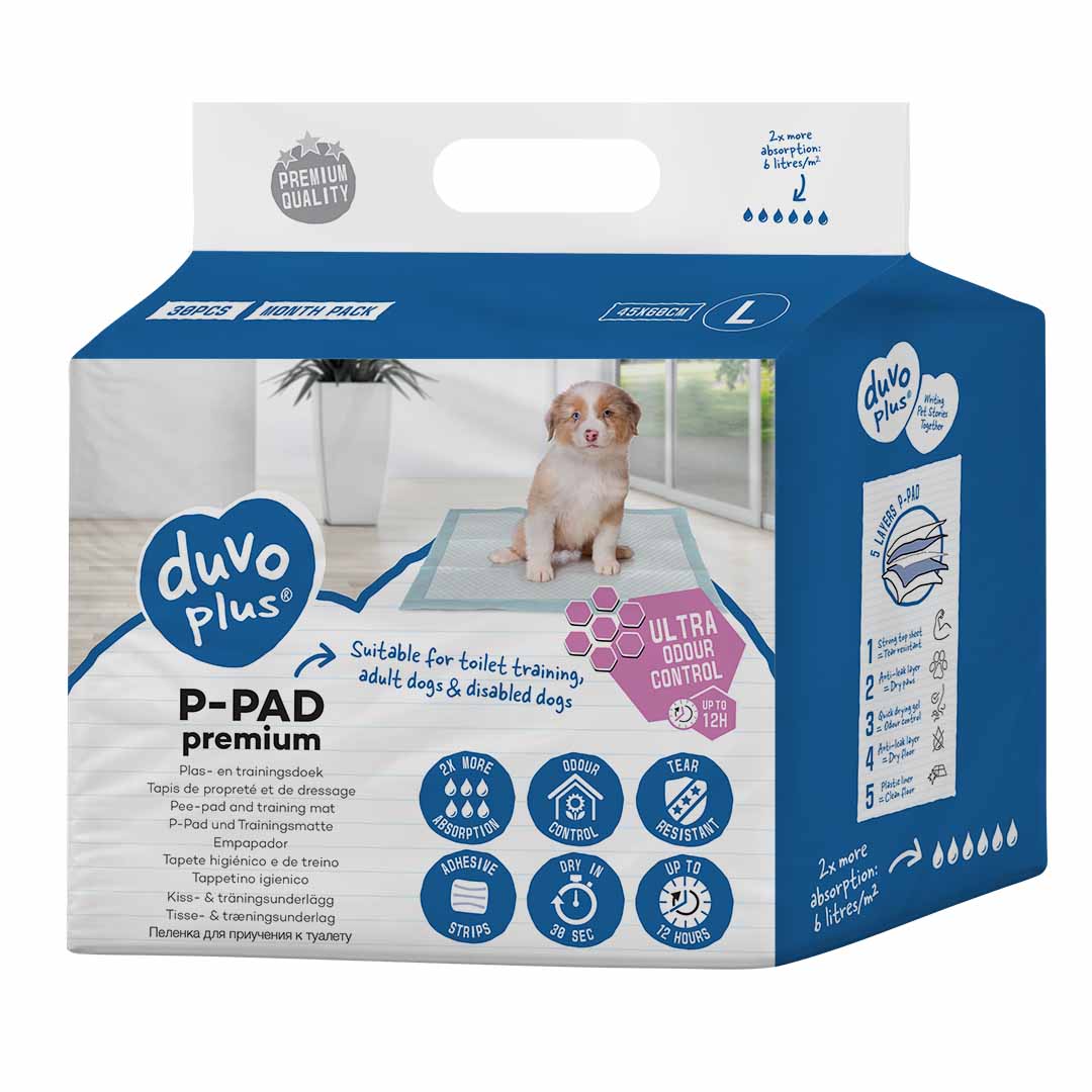 P-Pad premium odour control L - 30st - 45x60cm