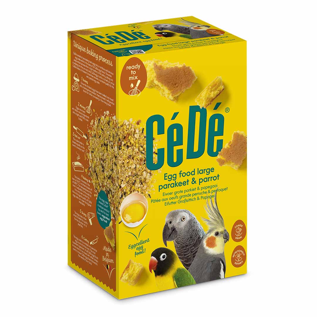 CéDé egg food large parakeet & parrot 1kg