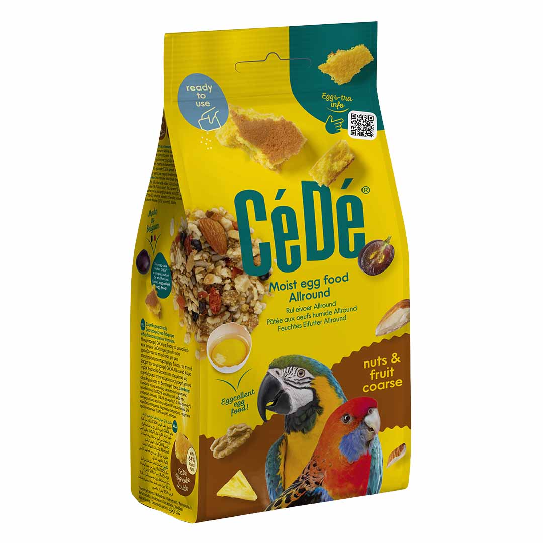 CéDé Egg Food Moist Allround Nuts &amp; Fruit Coarse