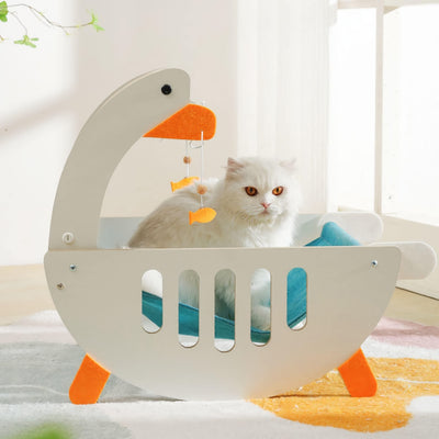 Cat hammock scratcher white 50.6*38.2*49.5cm