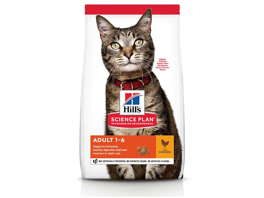 Hill`s Science Plan Adult Cat Food with Chicken 3KG