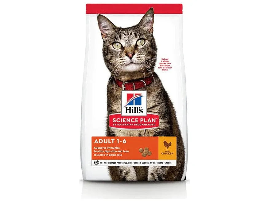 Hill`s Science Plan Adult Cat Food with Chicken 300g