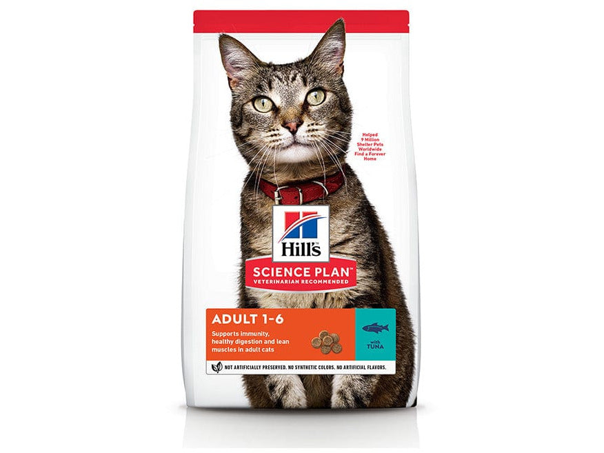 Hills Science Plan Adult  Cat Food with Tuna 1.5KG
