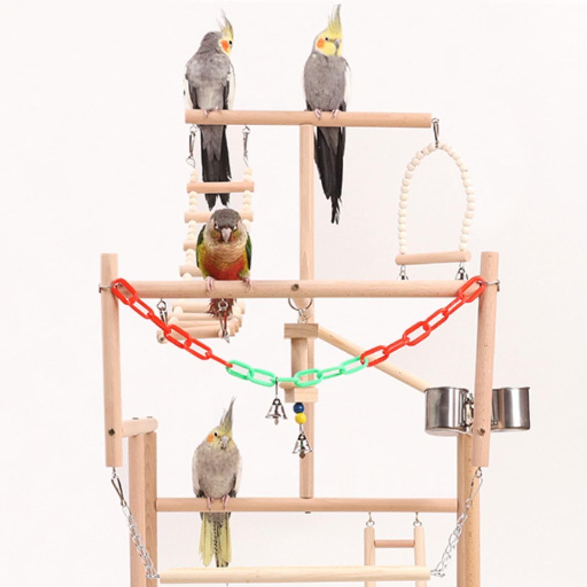 Bird Toy For Wooden Standing 48×33.5×94.5cm