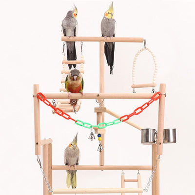 Bird Toy For Wooden Standing 48×33.5×94.5cm