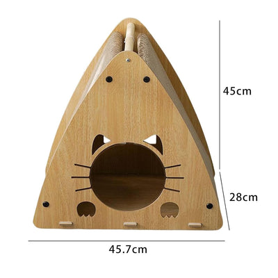 Play & Rest Cat House scratchers 45.7*28*45cm