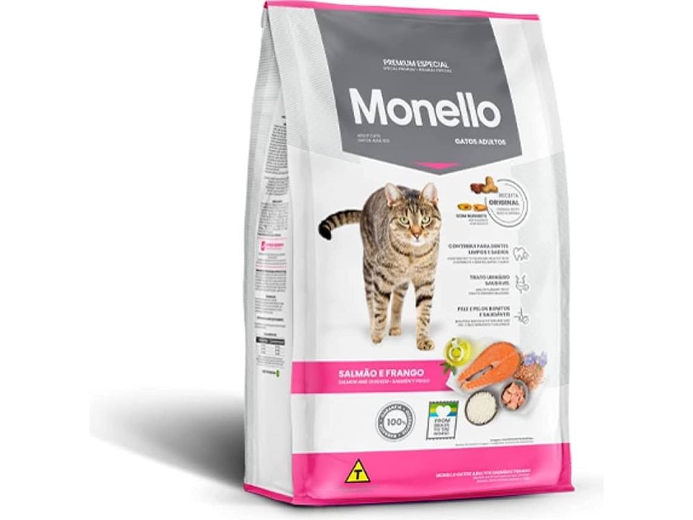 Monello Adult Cats Salmon and Chicken 15Kg