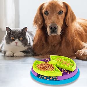 AFP 3 layers Slow Pet Feeder