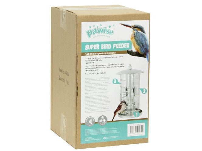 Pawise Triple Bird Feeder