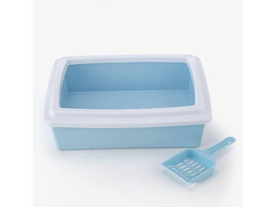 Rectangular box cat litter box