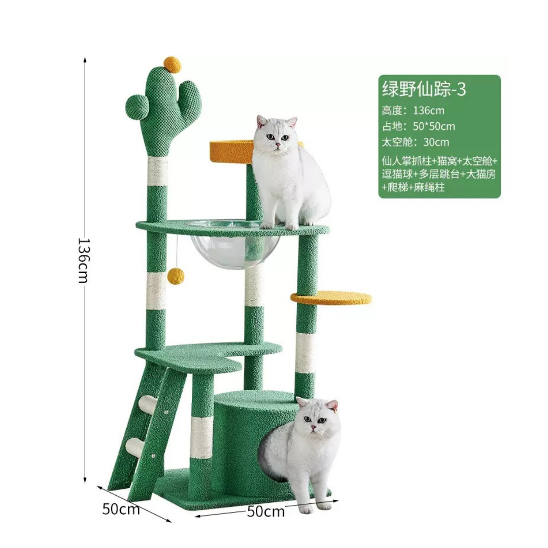 Cat Climbing Tree 50*50*136