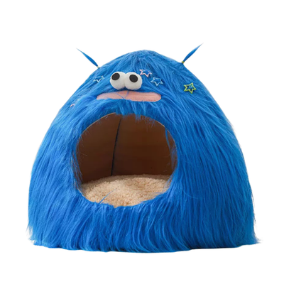 Blue Cartoon Rabbit Pet Bed 