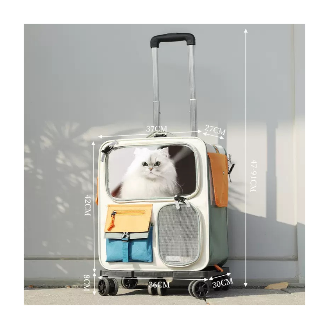 Breathable Mesh Shoulder Bag (With Trolley)