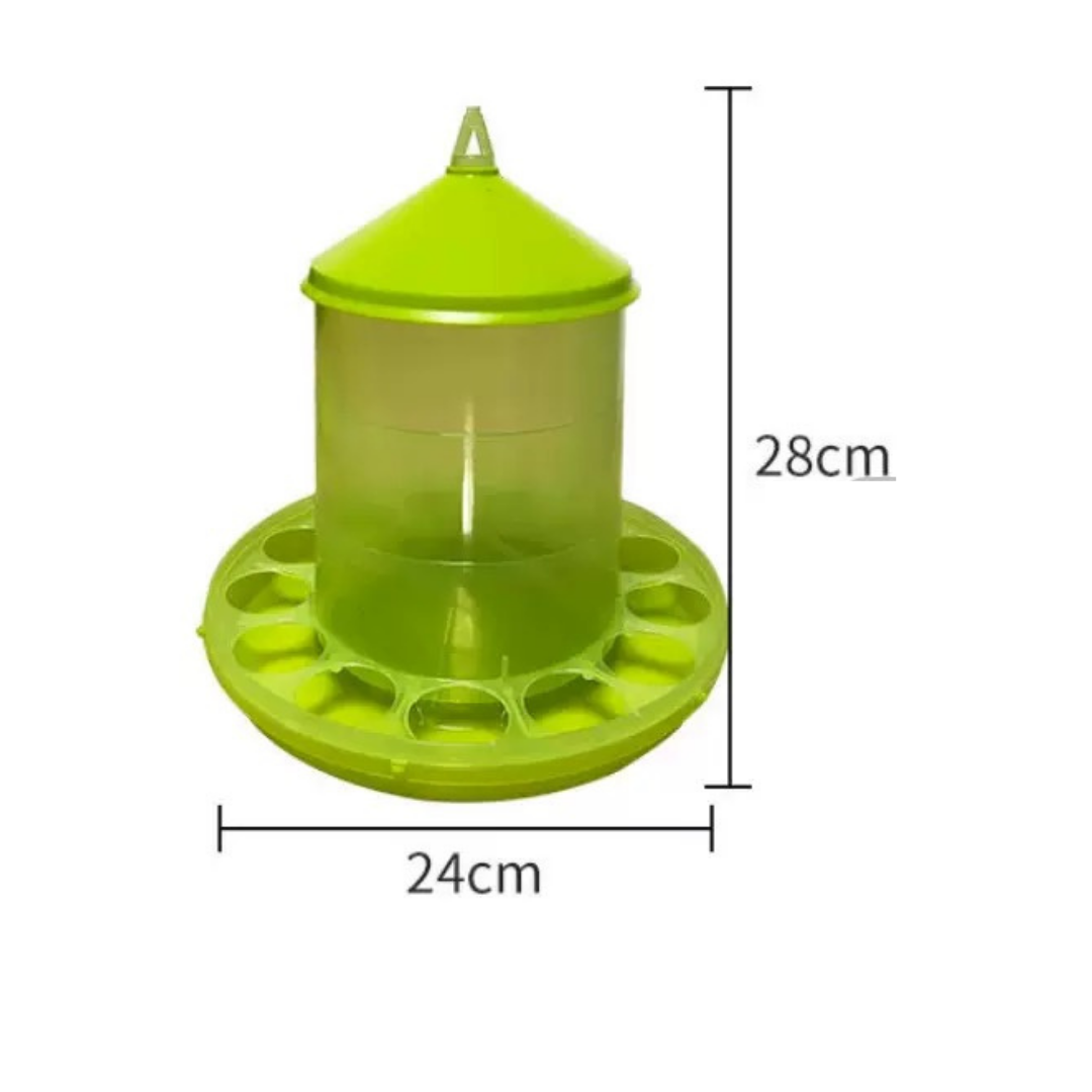 Green Poultry Feeders 2Kgs