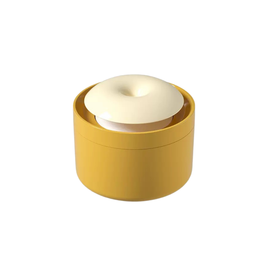 Circular Electric Water Dispenser (Light Yellow)