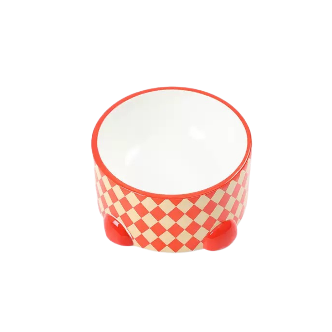Red Joker Set Bowl - Above